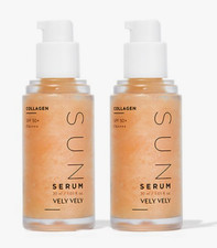 Vely Vely Collagen Sun Serum 30ml x 2ea SPF50 PA   K-Beauty