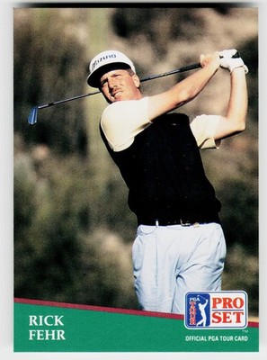 Rick Fehr, 1991 Pro Set PGA Tour, #33, , RC