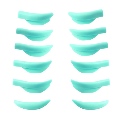 Eyelash Lift Pads Lash Lift Rods Green Eyelash Perm Silicone Pads 9 Sizes 18 Pie