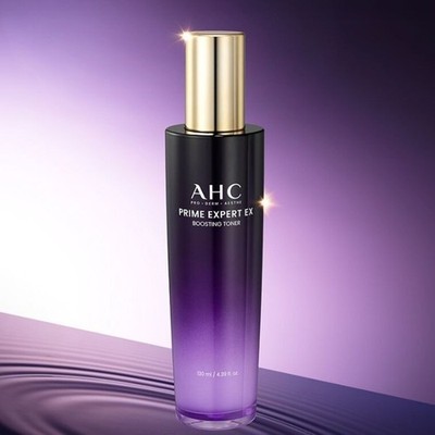 AHC Prime Expert EX Boosting Toner 130ml Elasticity Moisturizing Toner K-Beauty