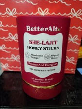 Pure Himalayan She-Lajit Honey Sticks with Organic Honey, Naturally Sweeter 30N