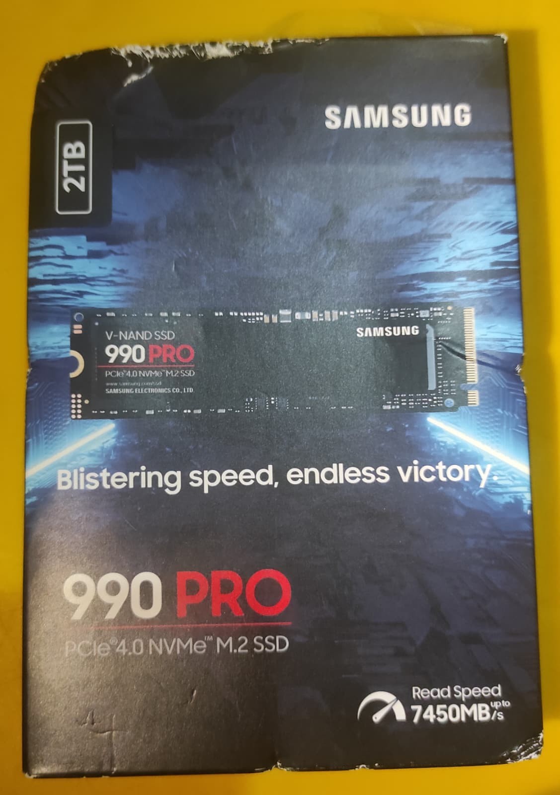 Samsung 990 PRO 2TB PCIe 4.0 PCI Express NVMe M.2 Internal SSD New Sealed