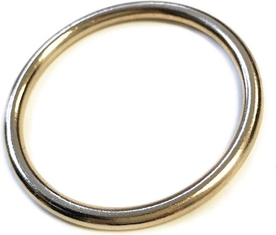 Gold Color Metal O Ring 1 1/2 - 15PCS/Pack 