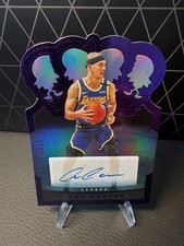 2020-21 Panini Crown Royale Crown Alex Caruso Purple Auto /25 SSP