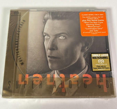 Heathen by David Bowie (Super Audio CD - SACD, 2002) * NEW! / SEALED * RARE!