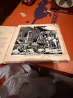 CURRIER AND IVES THEMED CERAMIC KITCHEN TRIVET PREPARING FOR MARKET — photo 2