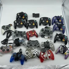 Lot Of 19 Untested Video Game Controller - AS IS - Untested - Read