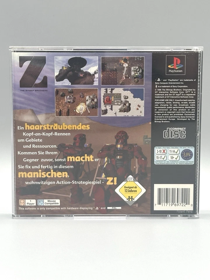 Z - The Bitmap Brothers Sony PlayStation 1 Zustand: Sehr Gut - Bild 2 von 4