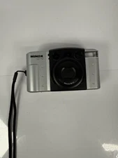RARE Minox Cd 112 Camera Silver And Black Film Camera