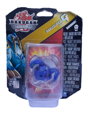 BAKUGAN GUNDALIAN INVADERS BAKUSUPER BAKUBOOST AQUOS (BLAU) AUF NICHT NEUWERTIGSKARTE