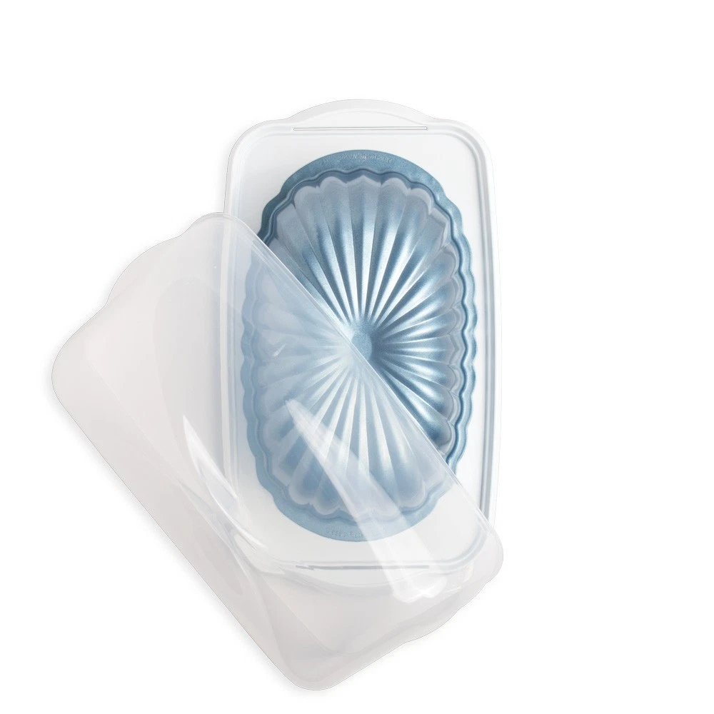 Nordic Ware Northern Lights™ Fluted Loaf Pan & Keeper