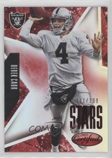 2015 Certified Stars Mirror Red 111/199 Derek Carr #S4 0f8
