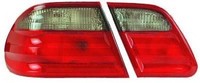 Hintere RüCkleuchten Paar Set Rot Grau FüR Mercedes-Benz E-Klasse W210 95-02