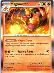 Magmortar 021/159 Journey Together Holo Rare