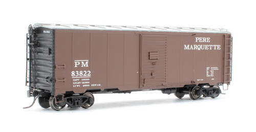 INTERMOUNTAIN SPUR HO 45765-01 BRAUN PERE MARQUETTE AAR 83822 BOXCAR WAGON | Condition: Used