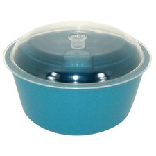 Raytech Vibratory Tumbler Bowl and Lid, 8In Dia. 23-005 Raytech 23-005 8 in dia