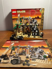 LEGO Adventurers: Mummy's Tomb (5958) Complete w/ Box and Manual