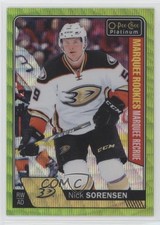2016 O-Pee-Chee Platinum Marquee Rookies Emerald Surge 10/10 Nick Sorensen 0a1