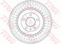2Er Set Bremsscheiben TRW Automotive DF6175S Audi 4H0 615 601 D 4H0 615 601 H