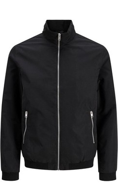 JACK & JONES JJERUSH Harrington Jacke Schwarz XL wie Neu Herren