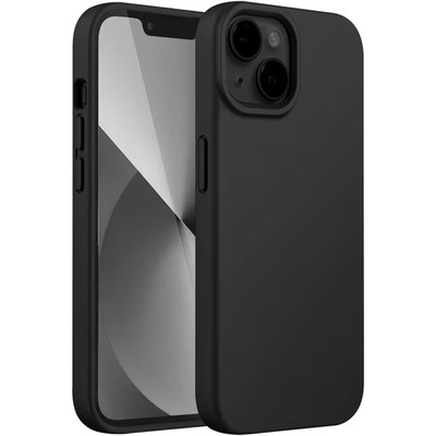 2er Pack Schutz & Schwarz Case für iPhone 17 16 15 14 13 12 11 Pro Max Back Case