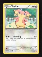 Audino (#18) 18/30 BW Trainer Kit: Excadrill & Zoroark LP Pokémon TCG