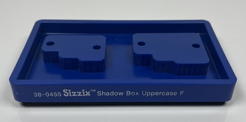 Sizzix 38-0455 Shadow Box Uppercase F Die