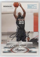 2009 Prestige Rookie Draft Picks Rights Signatures 49/699 Jodie Meeks Auto 05fy