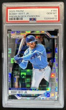 2025 Panini Prizm Bobby Witt Jr. Prizm Premium Box #/199 Royals PSA 10