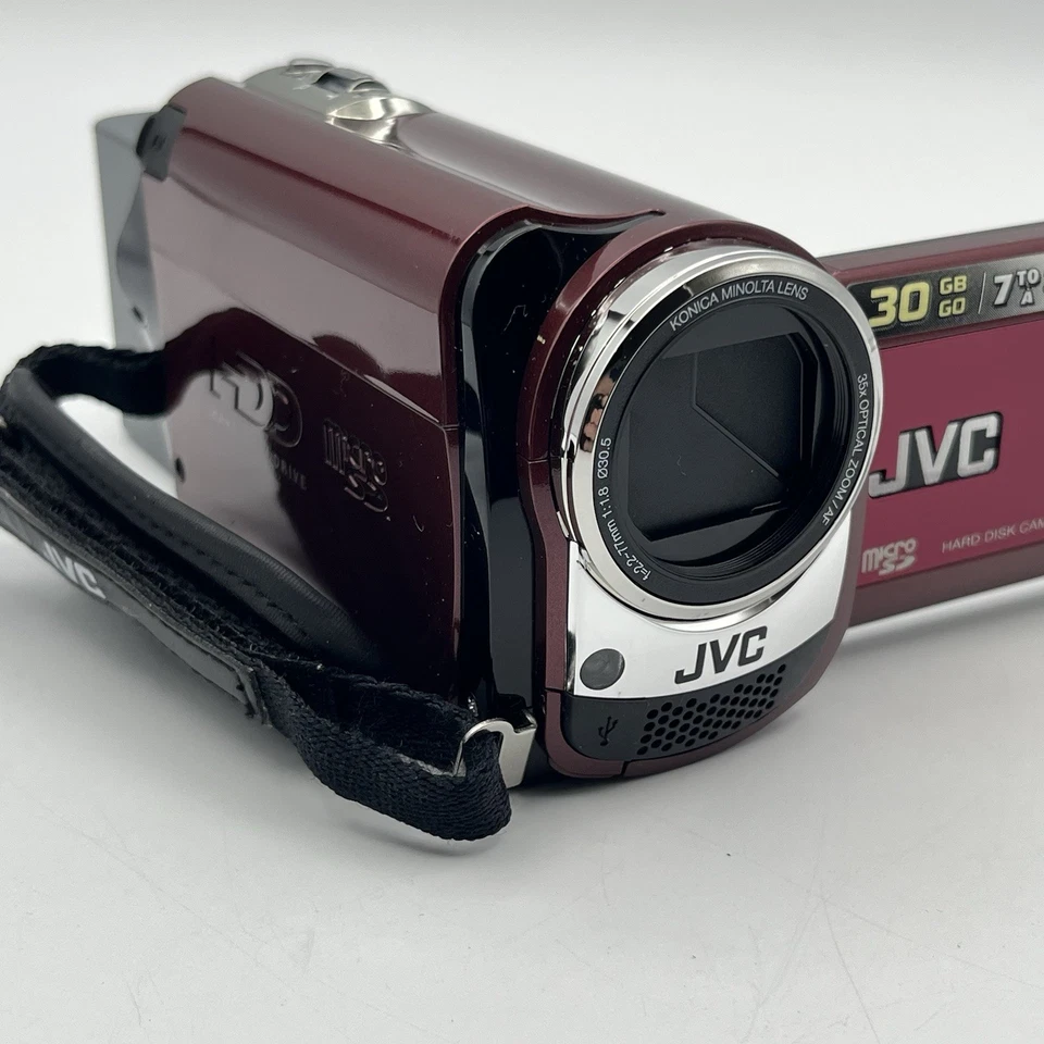 JVC Everio 30 GB Hard Disc Camcorder Video Camera - GZ-MG330RU - Bundle - Works - Image 3 of 4