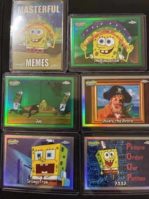 Topps Chrome Spongebob Schwammkopf Hit Sammlung