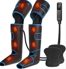 Cincom CM-080A-BU 3 Modes Full Leg Air Massager with Heat and Compression