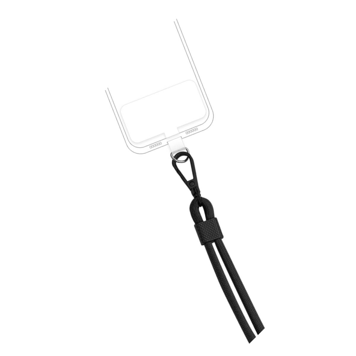 Sac à bandoulière universel BigBen pour téléphone portable en cuir noir
