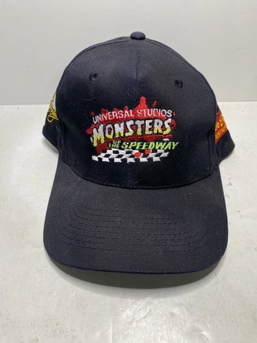 Vintage Randy Lajoie 2000 Universal Studios Monsters Snapback Hat NASCAR - Picture 1 of 4