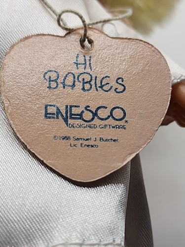 Vintage 1980s Precious Moments Dolls 5" Enesco Dad Mom "YOU" Angel & Boy Baby - Picture 18 of 20