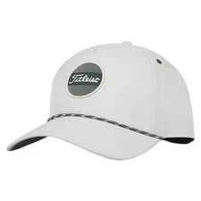 New Titleist Golf Boardwalk Rope Hat Marble/Eucalyptus/Lemon One Size