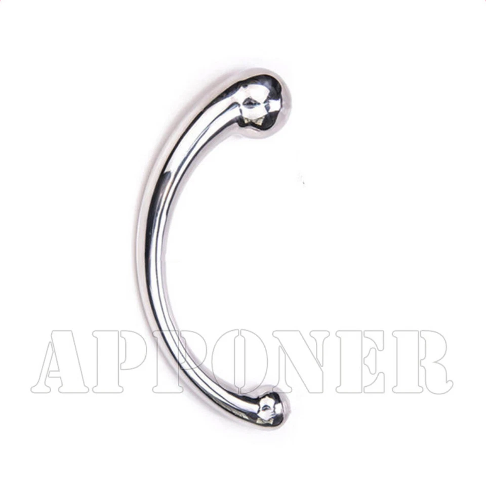 Double Ended Stainless Steel G Spot Wand Massage Stick Pure Metal Plug Sex Toy - Image 4 of 4