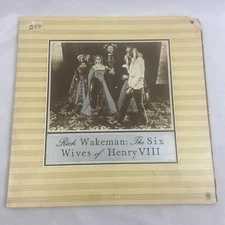 Rick Wakeman-"The Six Wives Of Henry VIII- A& M Records-SP 4361-Stereo-1973 LP
