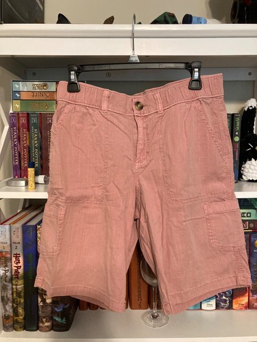 Sonoma Pink Salmon Cargo Shorts Women's 10