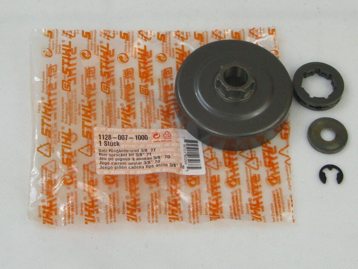 STIHL OEM Rim Sprocket 3/8" Pitch 7-Tooth For 044, 440, 046, 460, 361, 362 Chainsaws - Part #1128-007-1000