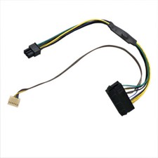 24 Pin To 6 Pin Power Supply Adapter Connector Cable for HP G1 Z220 Z230 Z240