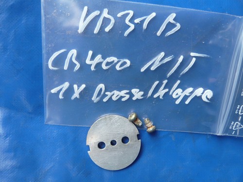 Honda CB 400 N T Vergaser Typ VB 31 B Drossel Klappe Throttle Valve Carburetor