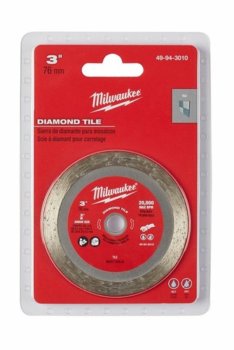 Milwaukee CANADA 3-Inch Diamond Tile Blade - Picture 6 of 9