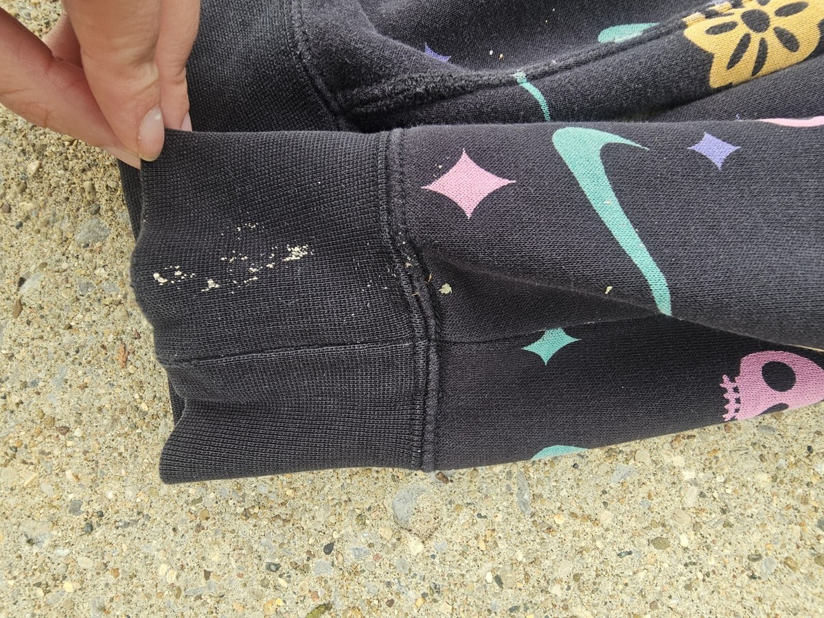 nike day of the dead club pullover hoodie