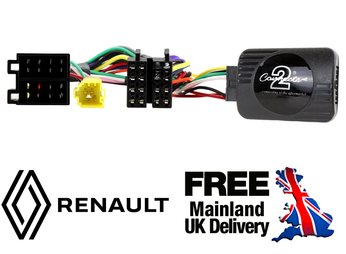 Renault clio steering 2024 wheel control adapter