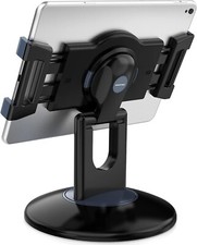 Retail Kiosk Ipad Stand, 360  Rotating Commercial Tablet Stand, 6-13.5