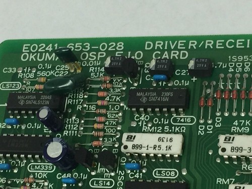 Okuma E0241-653-028 Driver/Receiver Module C-8185-1000-2 - Picture 5 of 6