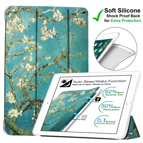iPad Pro 11 1st 2nd 10.5 9.7 10.9 7.9 Case Soft Smart Magnetic Cover Color Grid - Picture 30 of 151