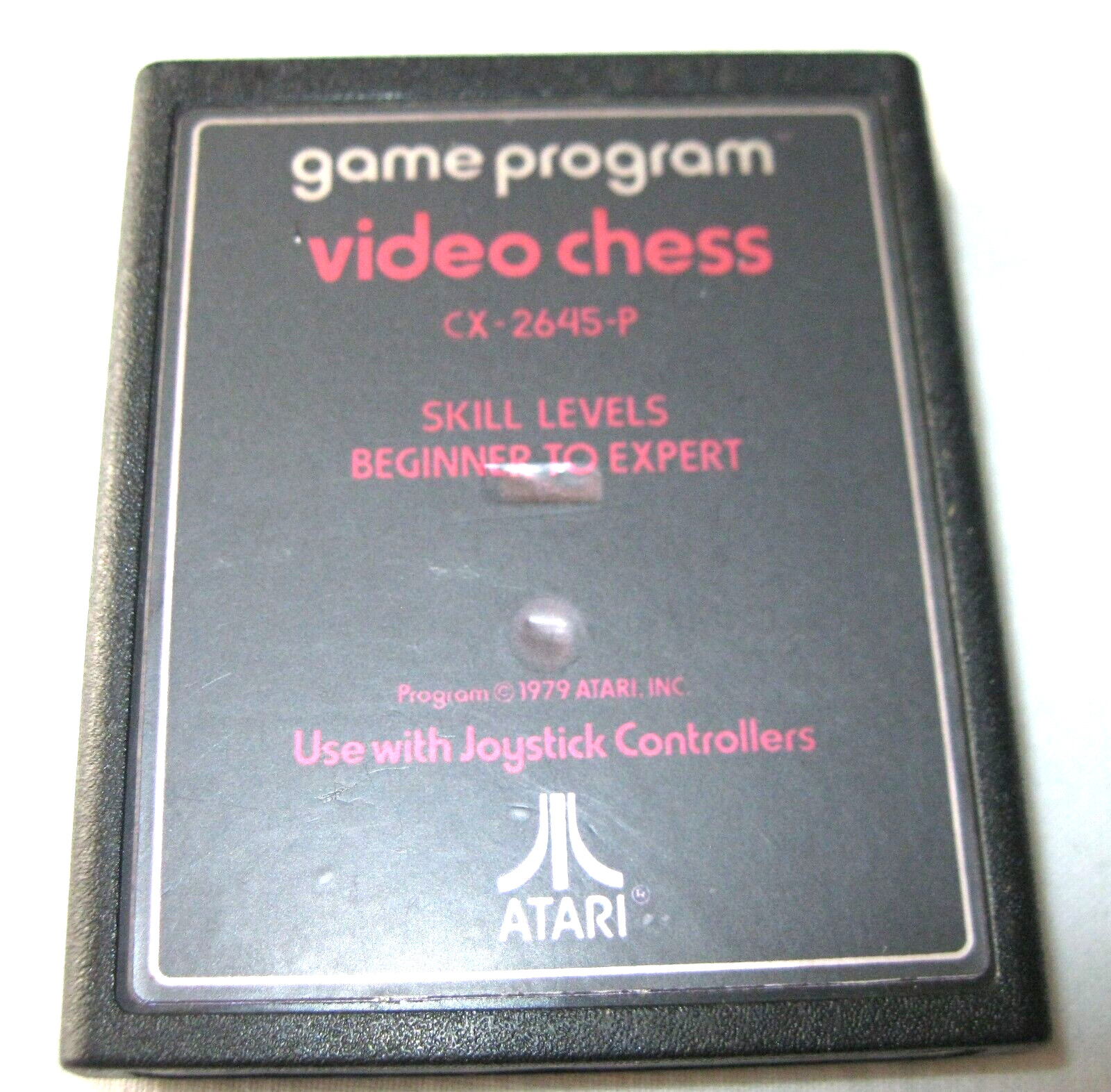 video chess authentique version originale atari 2600