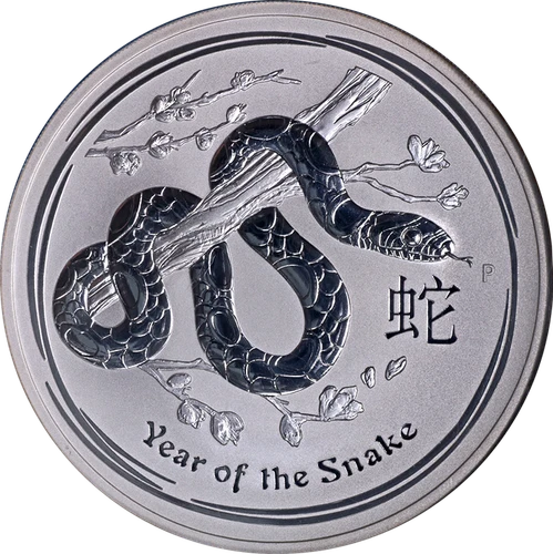 2013-P Australia 10 Ounce Silver - Year of the Snake - Lunar Series 2 - NGC MS70
